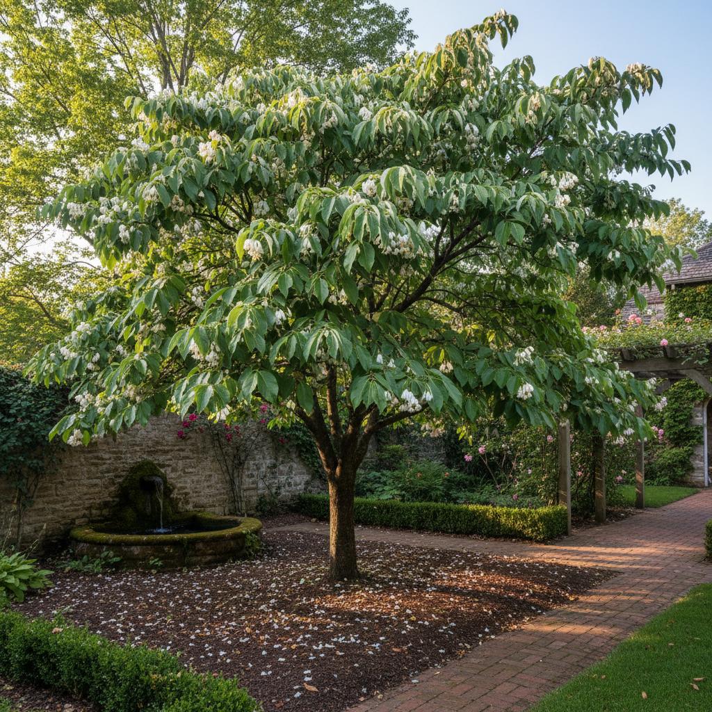 Großblättriger Styrax (Großblättriger Schneeengel) (Styrax grandifolius)
