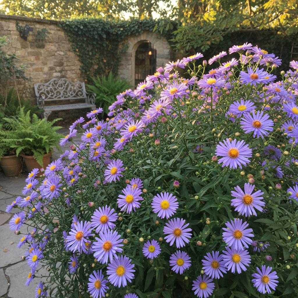 Neujahrsaster (New-York-Aster) (Symphyotrichum novi-belgii)