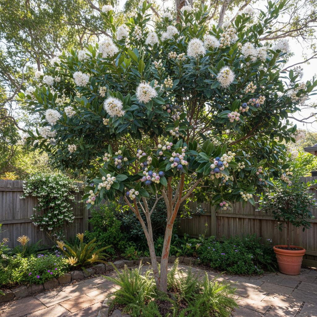 Blaue Lilly-Pilly (Syzygium oleosum)
