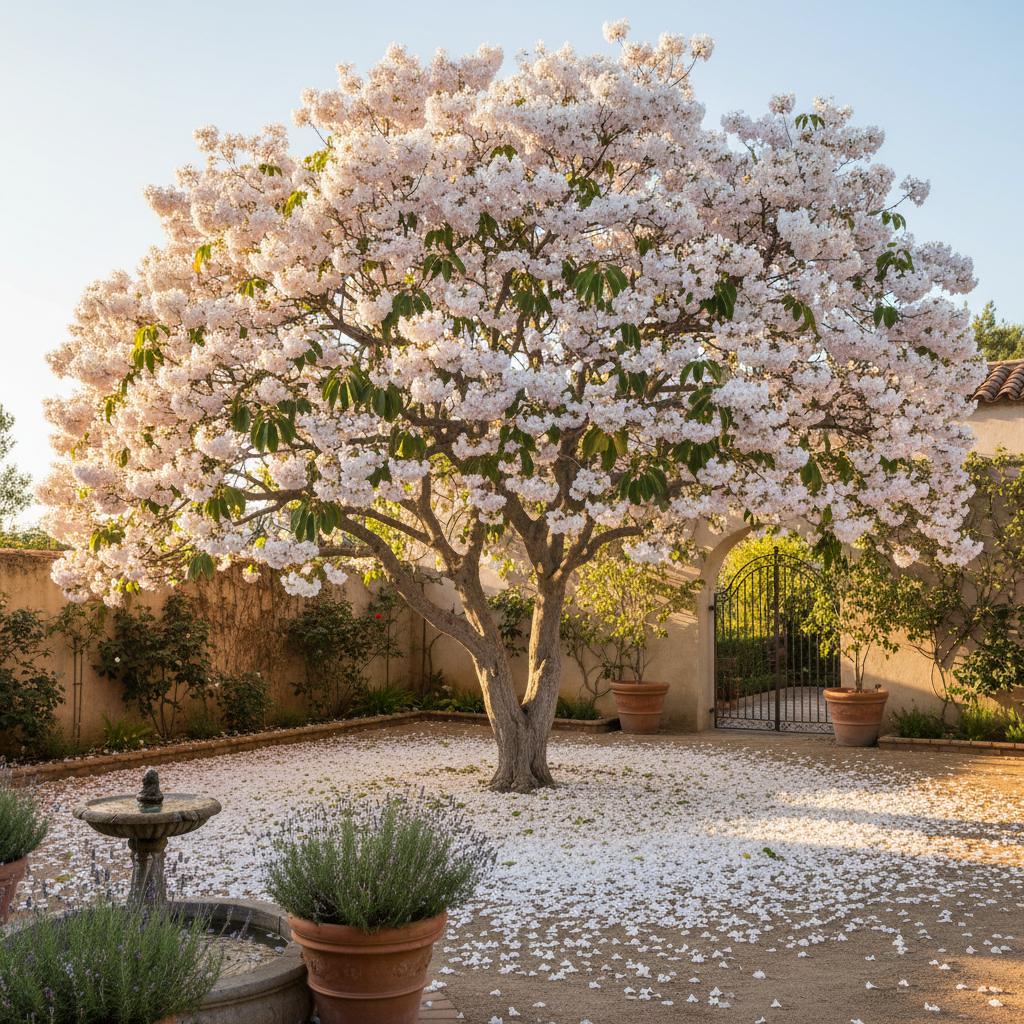 Weißer Rosenbaum (Tabebuia roseo-alba)