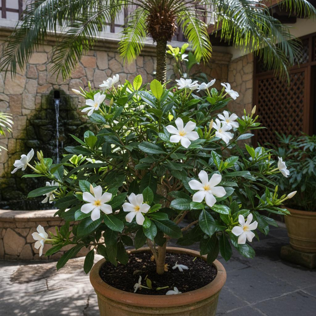 Tahiti-Gardenie (Gardenia taitensis)