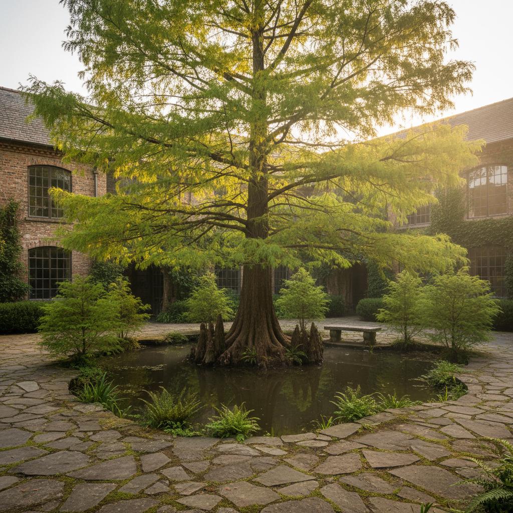 이삭나무 (Taxodium distichum)