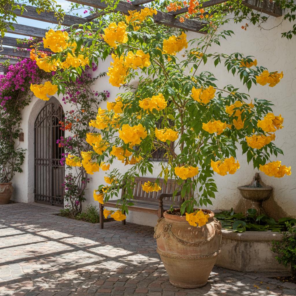 Gelbe Trompetenblume (Tecoma stans)