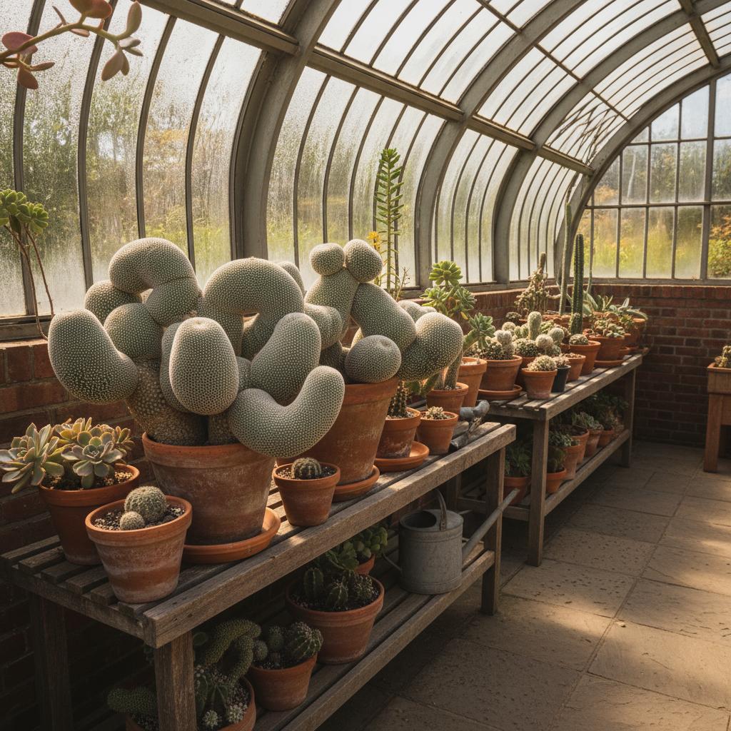 Geometrie-Kaktus (Tephrocactus geometricus)