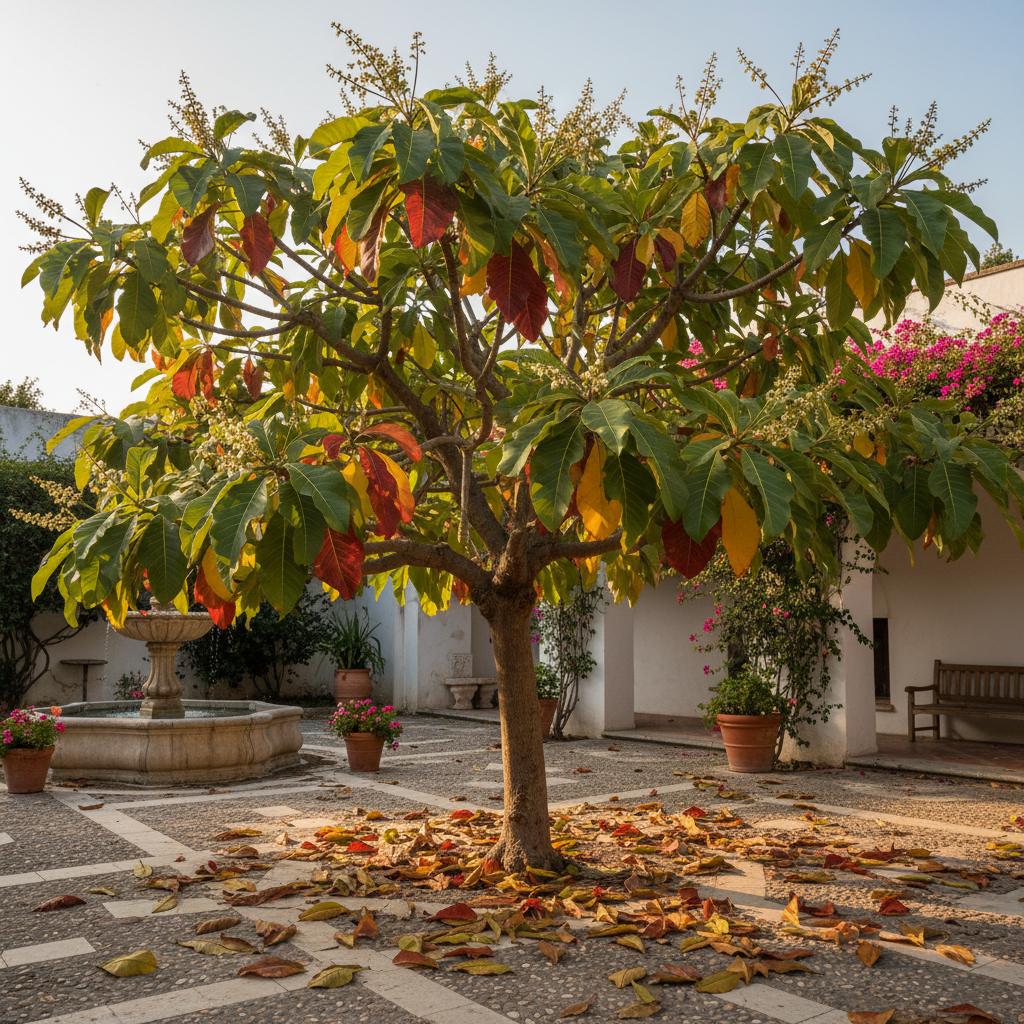 Indische Mandelbaum (Terminalia catappa)