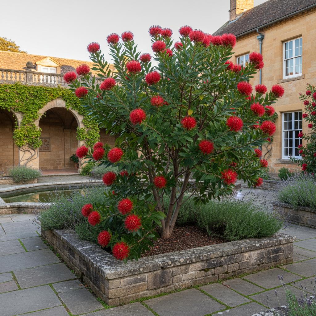 Neusüdwälsche Waratah (Telopea speciosissima)