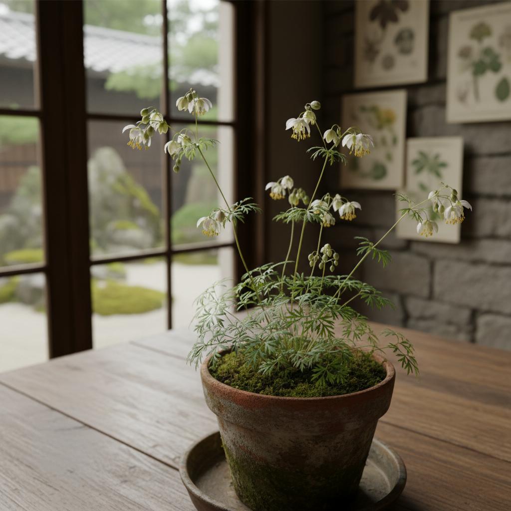 Alpen-Wiesenraute (Thalictrum alpinum)