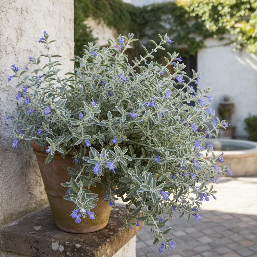 Blauer Strauchgamander (Teucrium fruticans 'Azureum')
