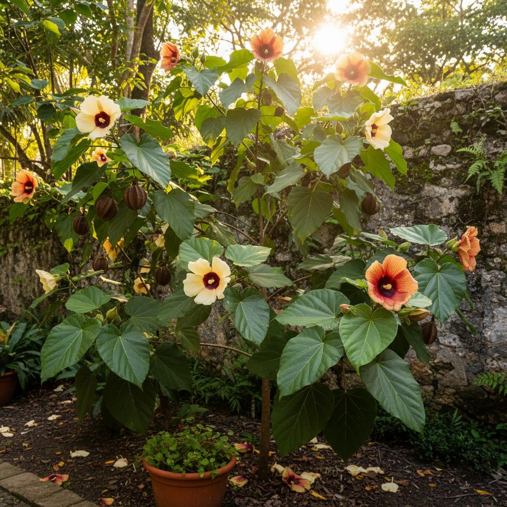 Portia-Baum (Thespesia grandiflora)