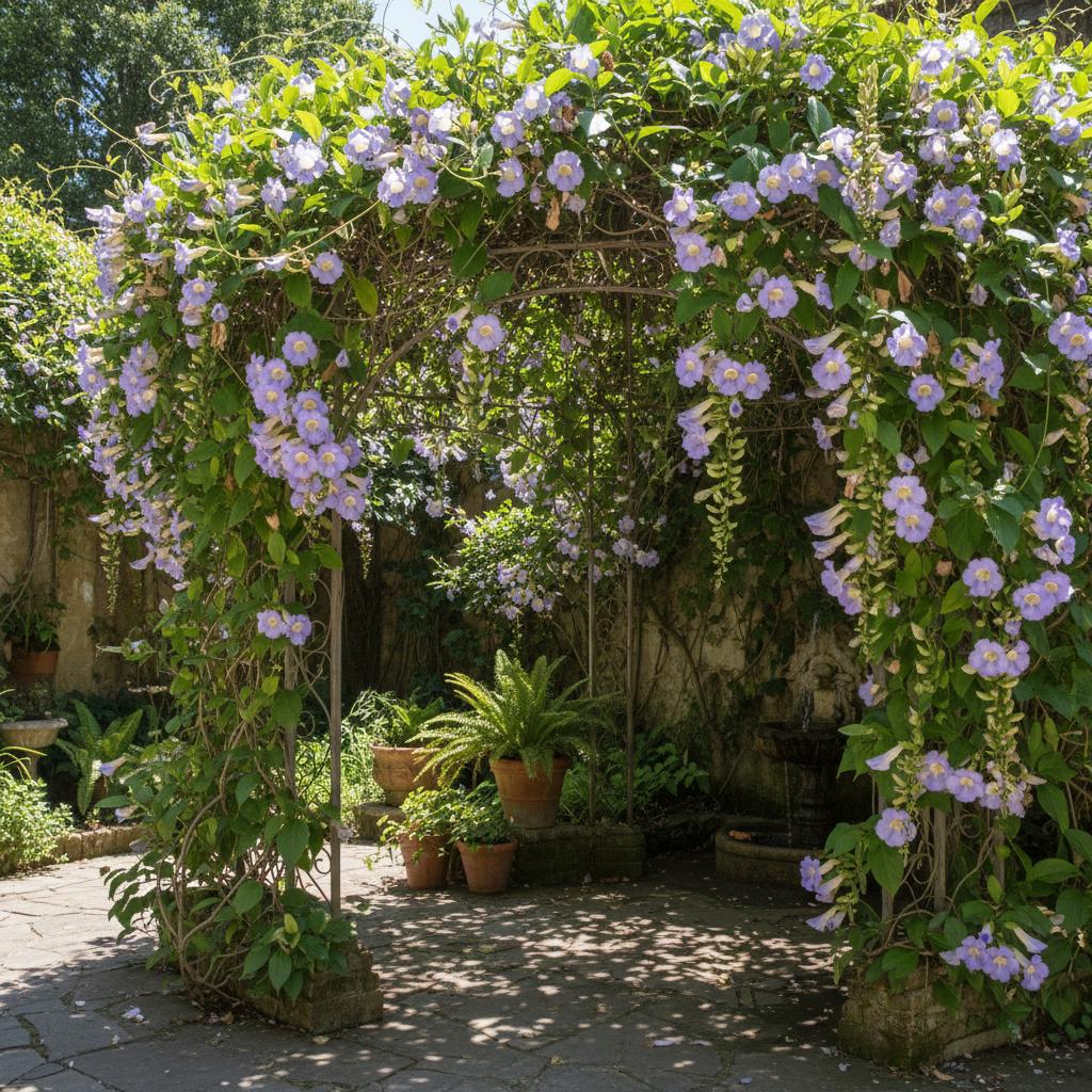 Große Thunbergie (Thunbergia grandiflora)
