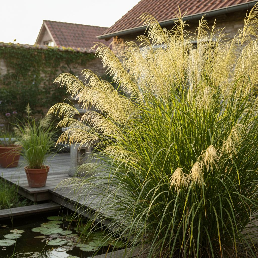 Tigergras (Thysanolaena maxima)