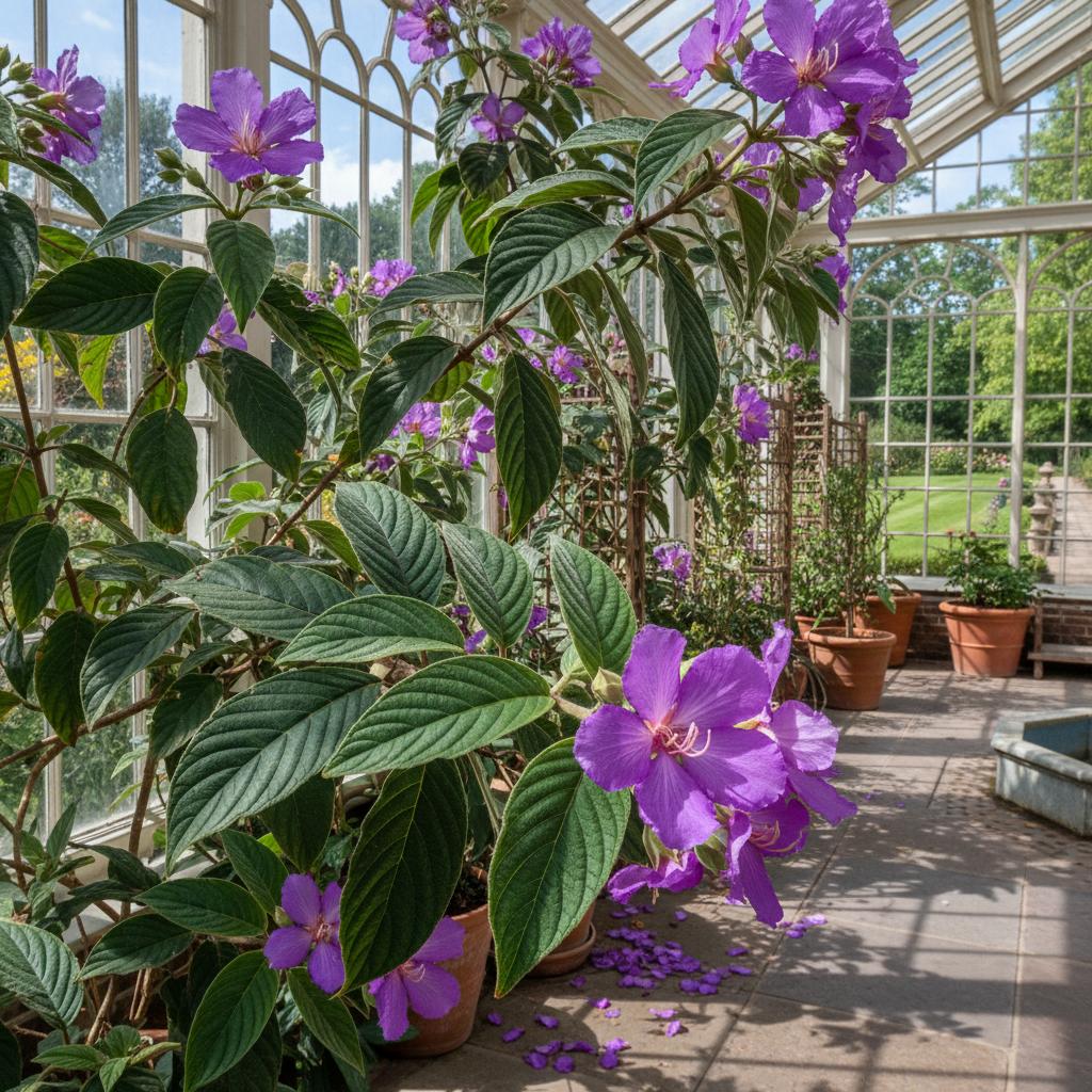 Glanzmyrte (Tibouchina granulosa)