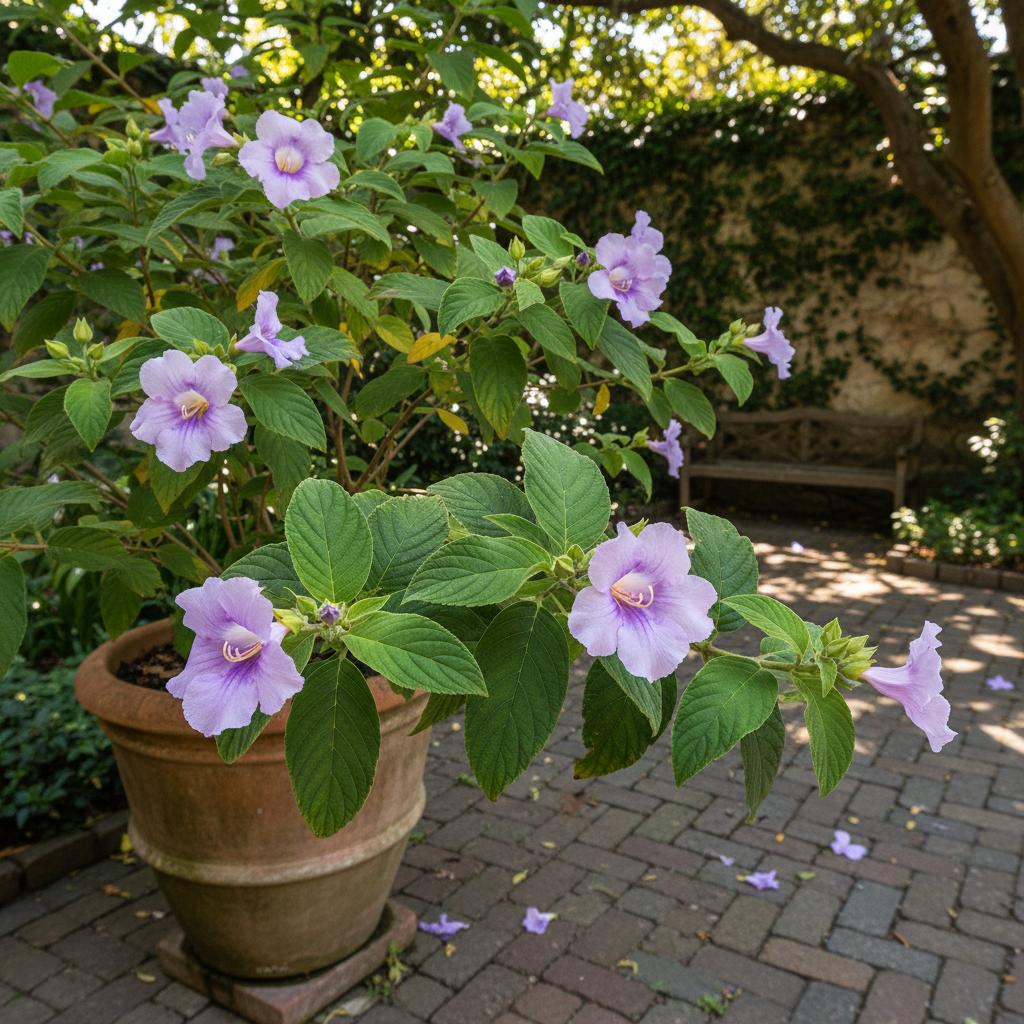 Farbwechselnde Tibouchina (Tibouchina mutabilis)