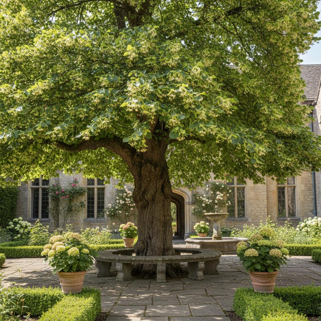 Groblättrige Linde (Tilia platyphyllos)