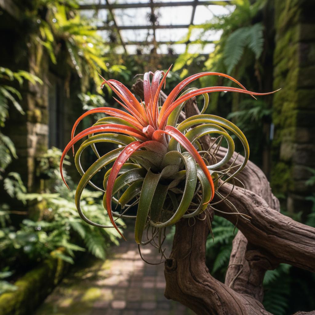 Tillandsie 'Red Abdita' (Luftpflanze) (Tillandsia 'Red Abdita')