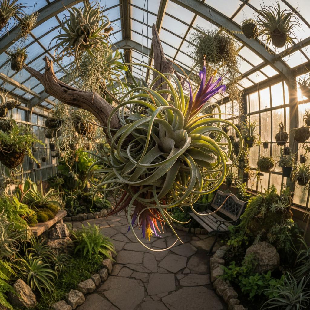 Pseudobaileyi-Luftpflanze (Tillandsia pseudobaileyi)