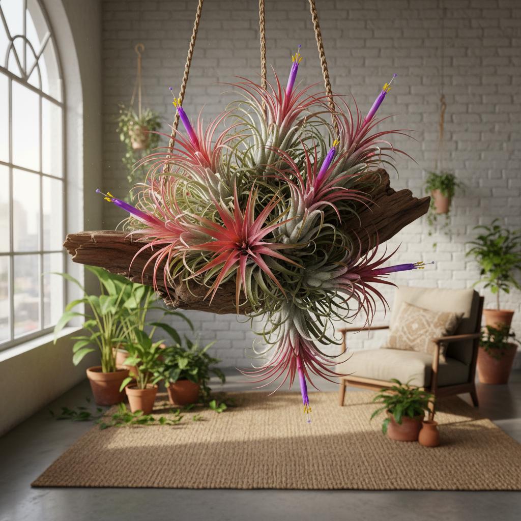 Ionantha-Luftpflanze (Tillandsia ionantha)