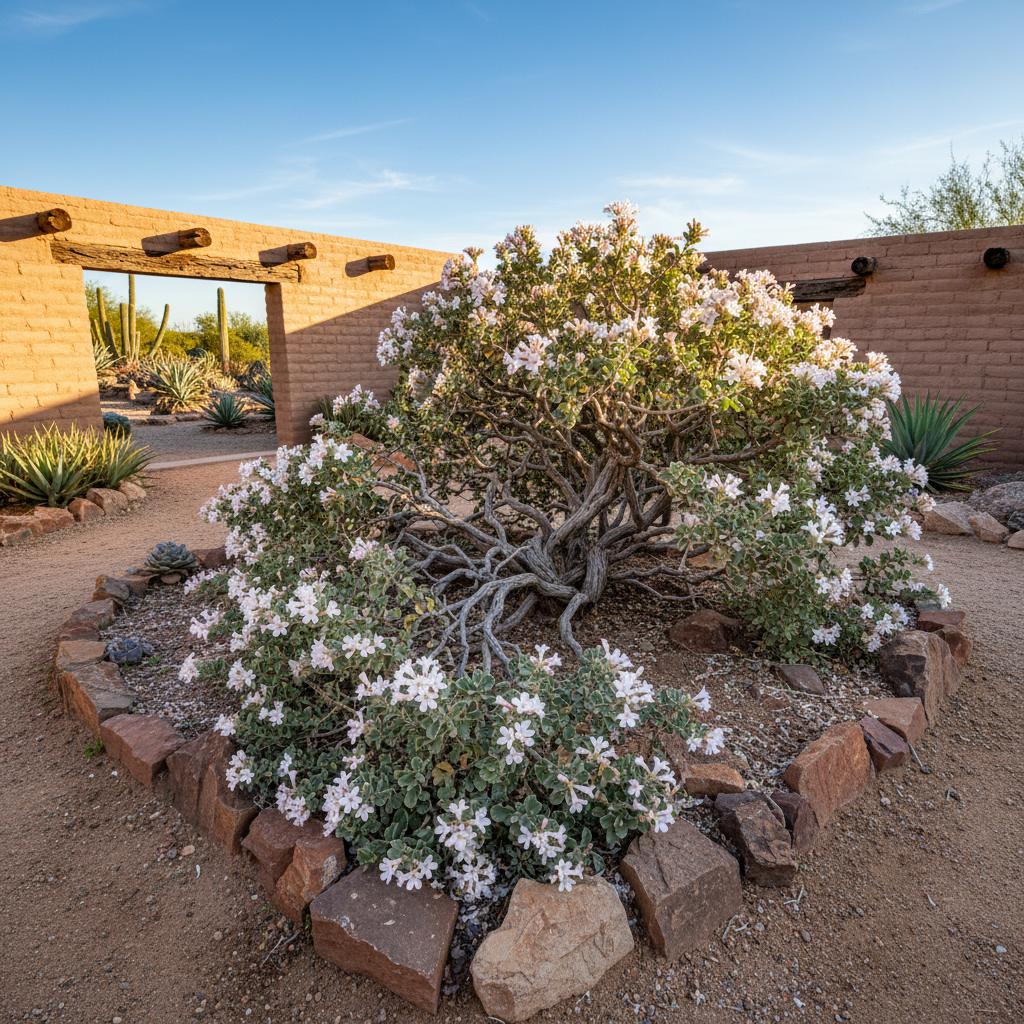 Silber-Faltenmatte (Tiquilia plicata)
