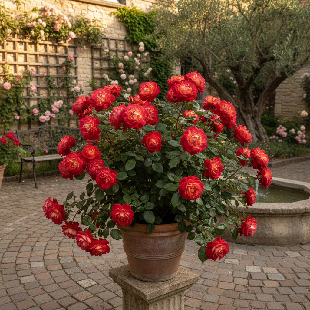 Hybrid-Tee-Rose 'Top Gun' (Rosa 'Top Gun')