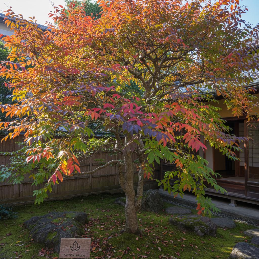 Japanischer Wachsbaum (Toxicodendron succedaneum)