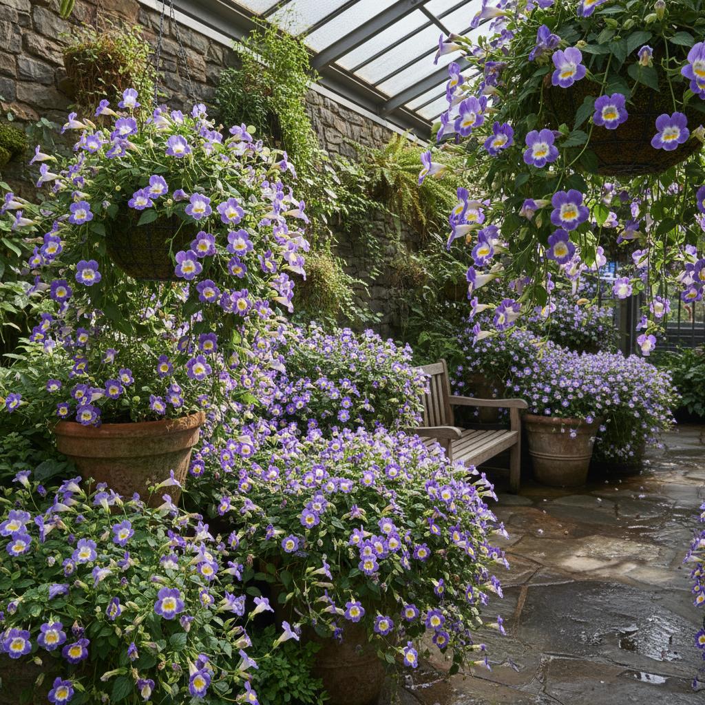 Blaues Auge (Torenia fournieri)