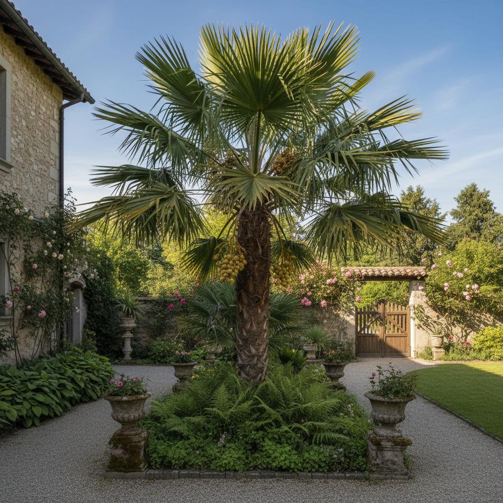 Chinesische Hanfpalme (Trachycarpus fortunei)
