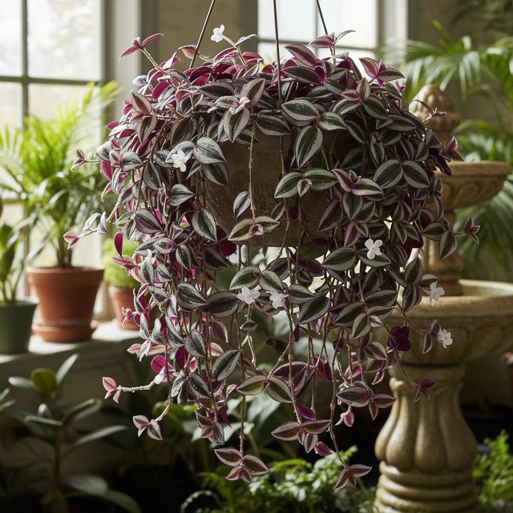Zebrapflanze 'Quadricolor' (Tradescantia zebrina 'Quadricolor')