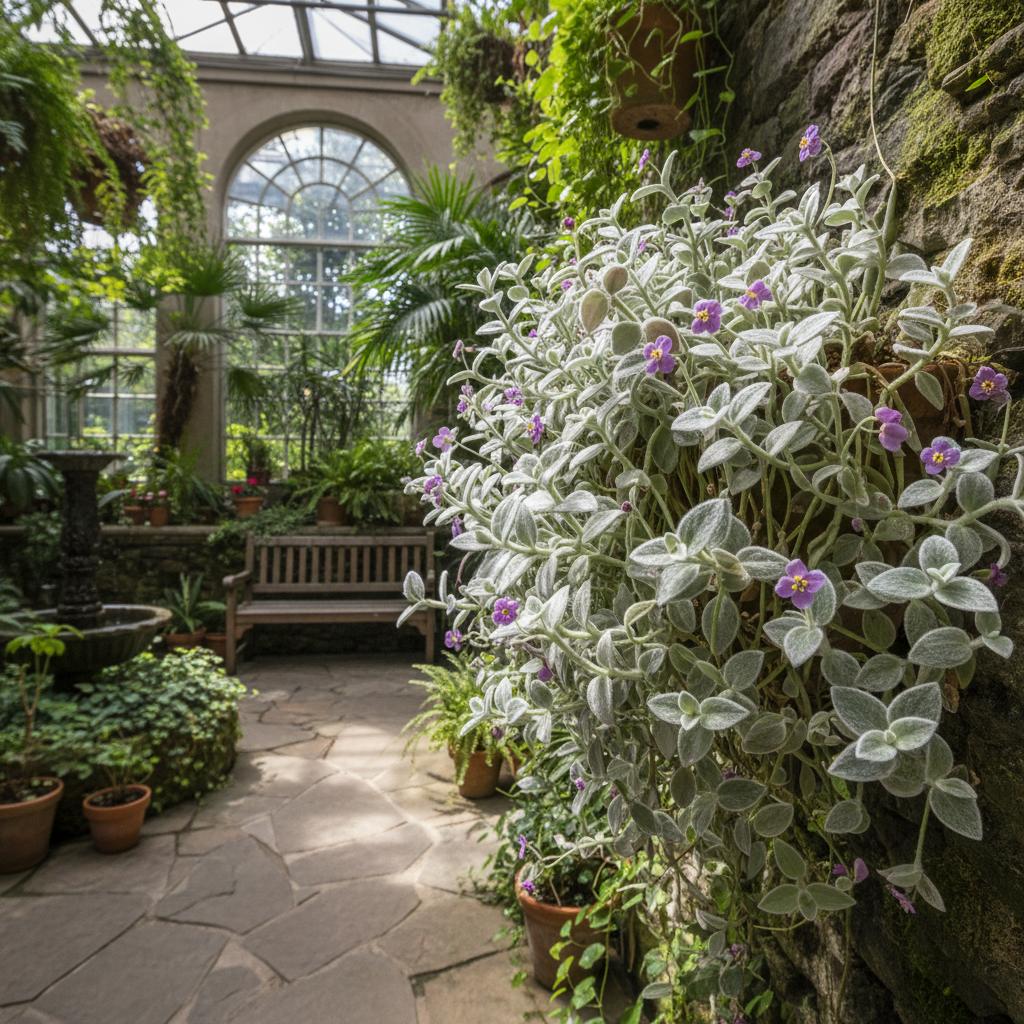 Wollige Dreimasterblume (Tradescantia sillamontana)