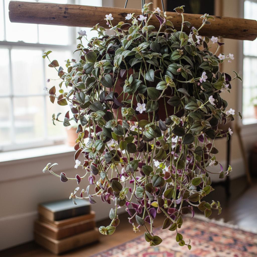 Blumen-Tradeskantie (Tradescantia blossfeldiana)