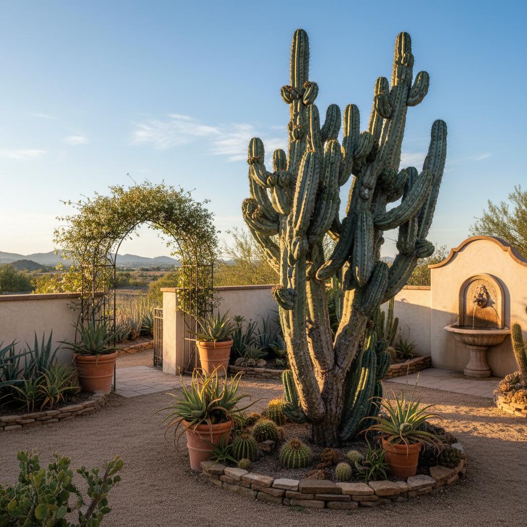 Monströser Brücken-Kaktus (Trichocereus bridgesii f. monstruosus)