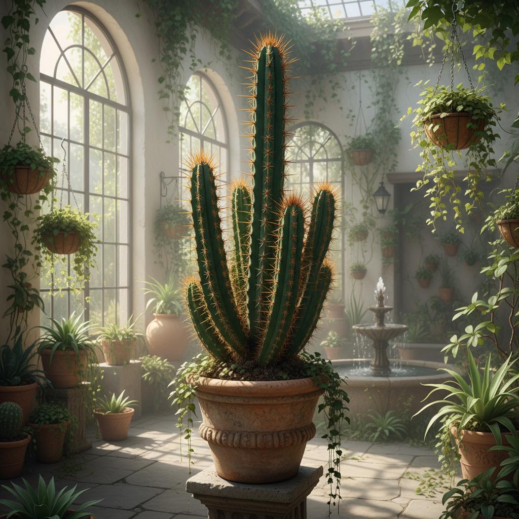 Cactus a fiori grandi ibrido (Trichocereus grandiflorus hybrid)