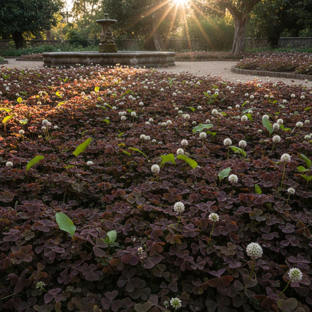 Purpur-Vierblättriges Kleeblatt (Trifolium repens 'Purpurascens Quadrifolium')