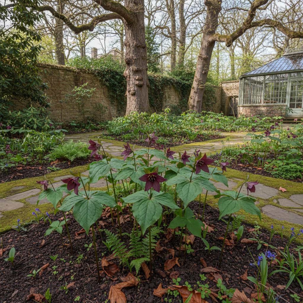 Keilblättriges Dreiblatt (Trillium cuneatum)