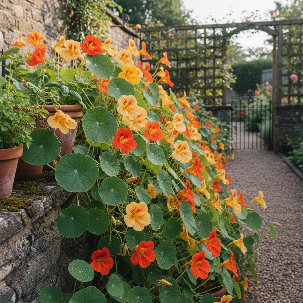 Kapuzinerkresse (Tropaeolum majus)
