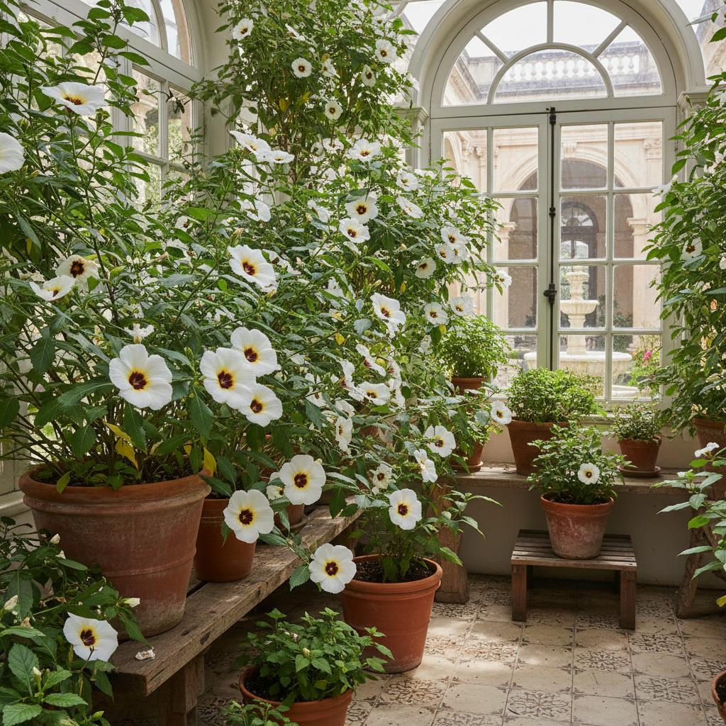 Weiße Turnera (Turnera subulata)