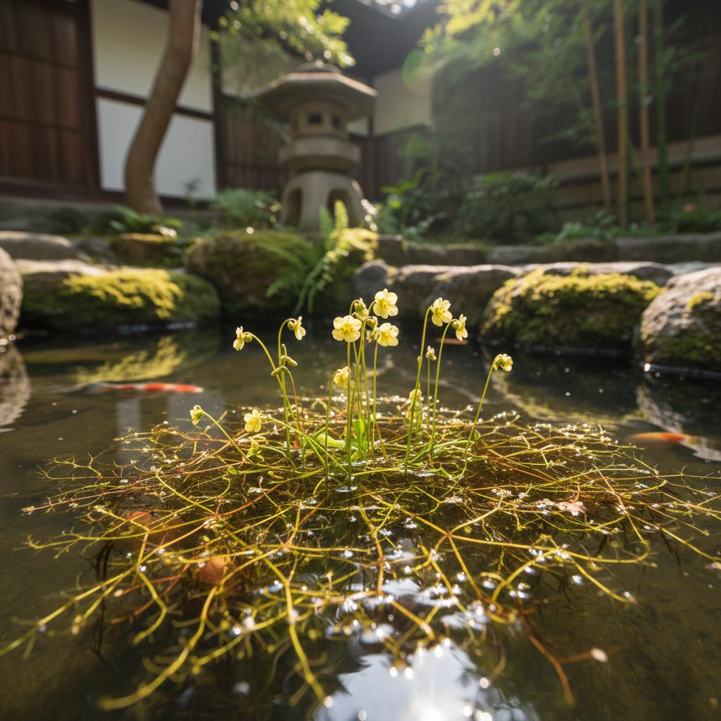 Utricolare gibba (Pianta vescicola gibba) (Utricularia gibba)