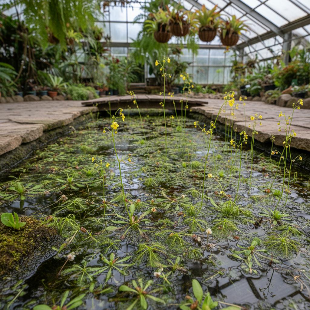Mittleres Wasserschlauchkraut (Utricularia intermedia)
