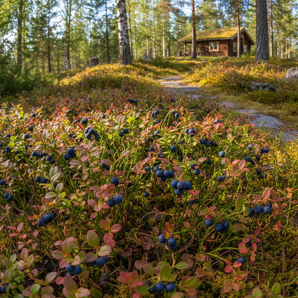 Heidelbeere (Vaccinium myrtillus)