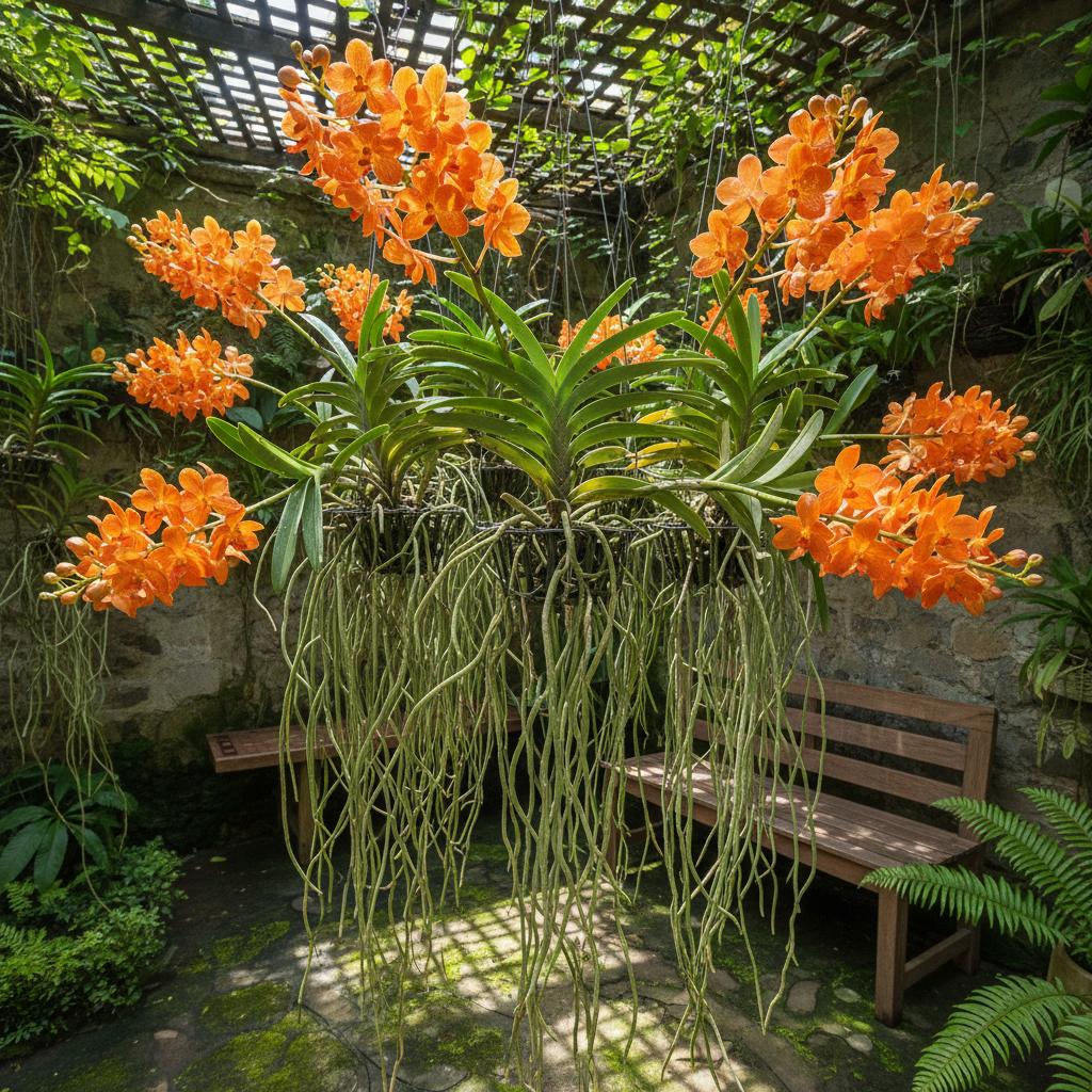 Rote Vanda (Vanda miniata)