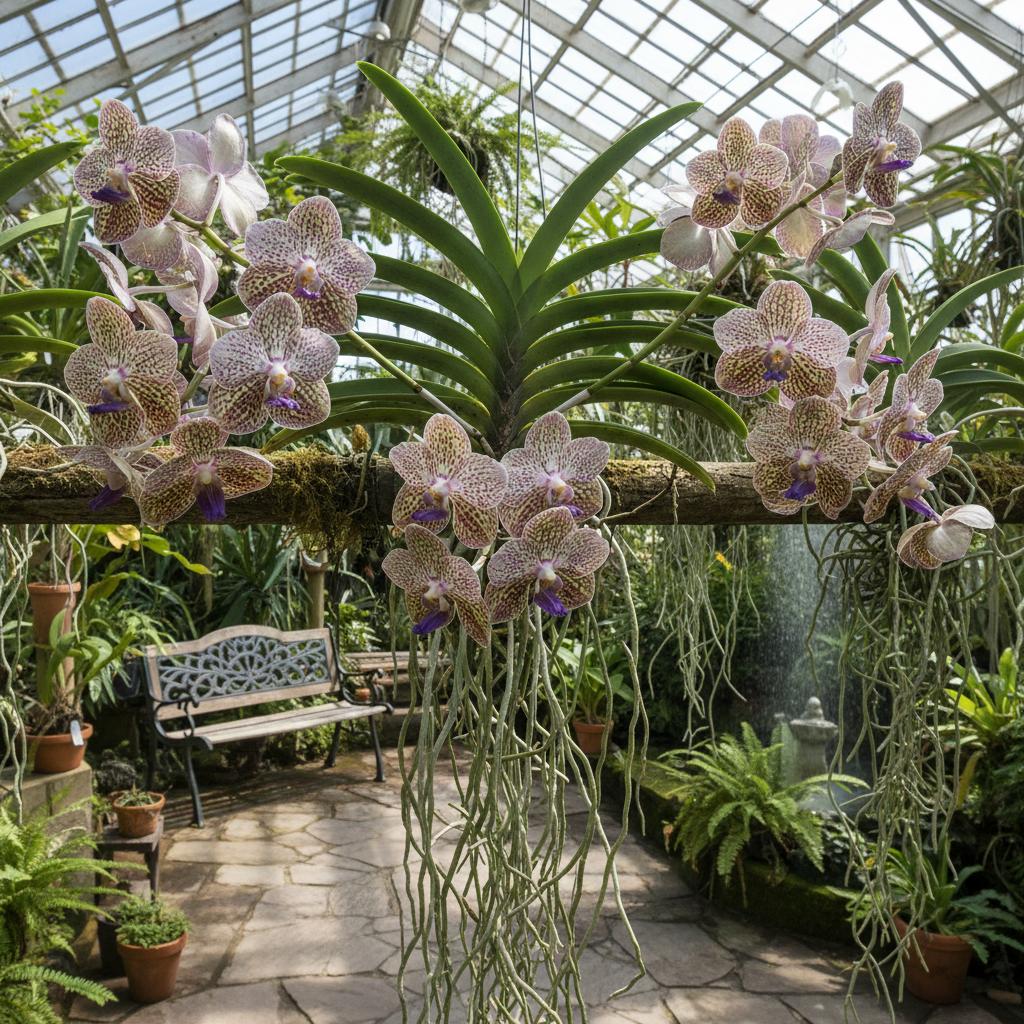 Mosaik-Vanda (Vanda tessellata)