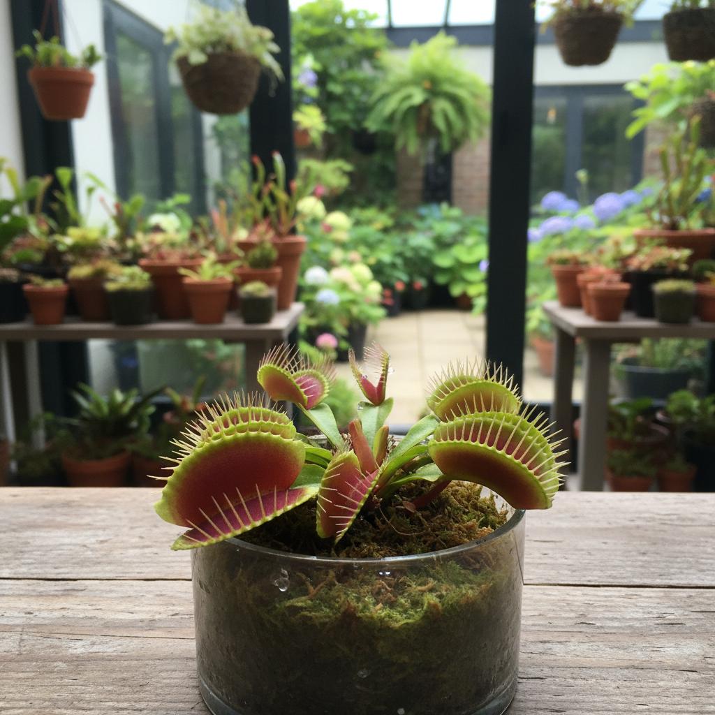 Venusfliegenfalle 'Dente' (Dionaea muscipula 'Dente')