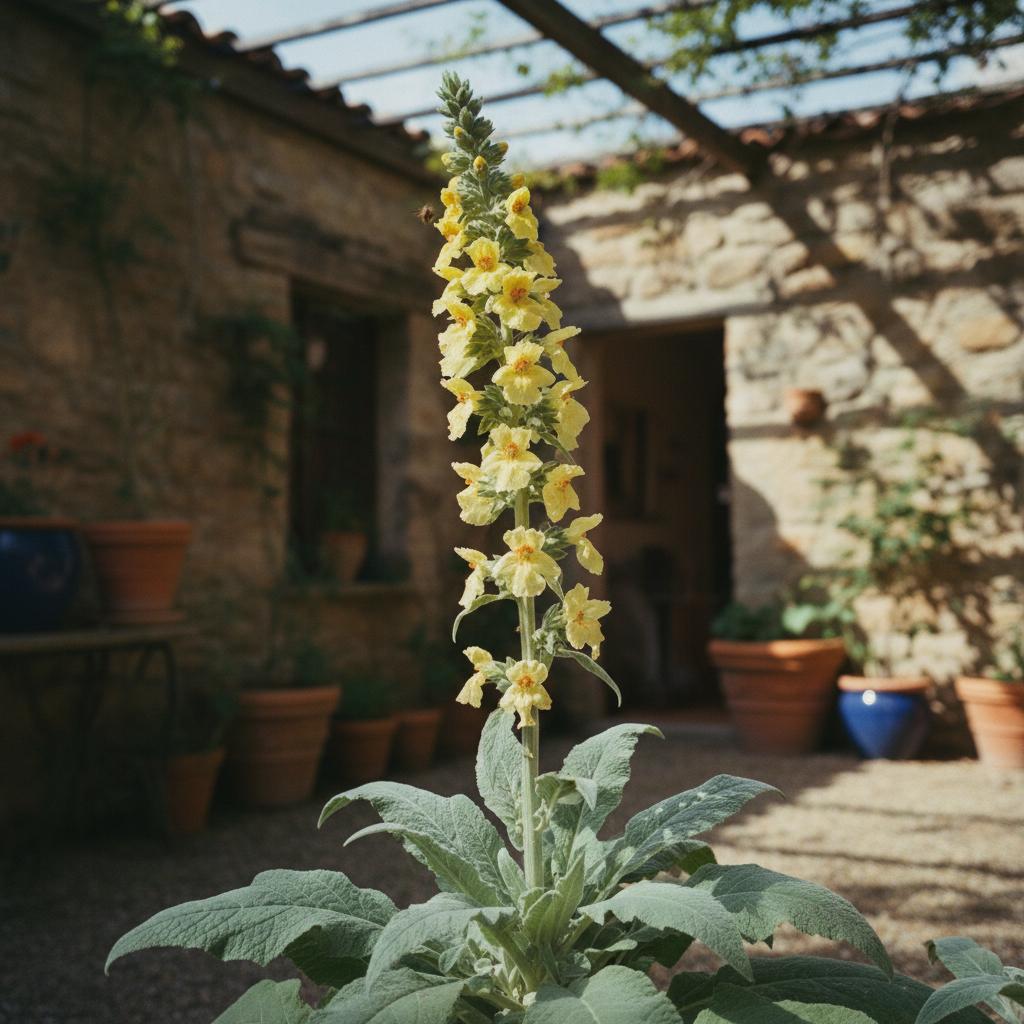 Dichtblütige Königskerze (Verbascum densiflorum)