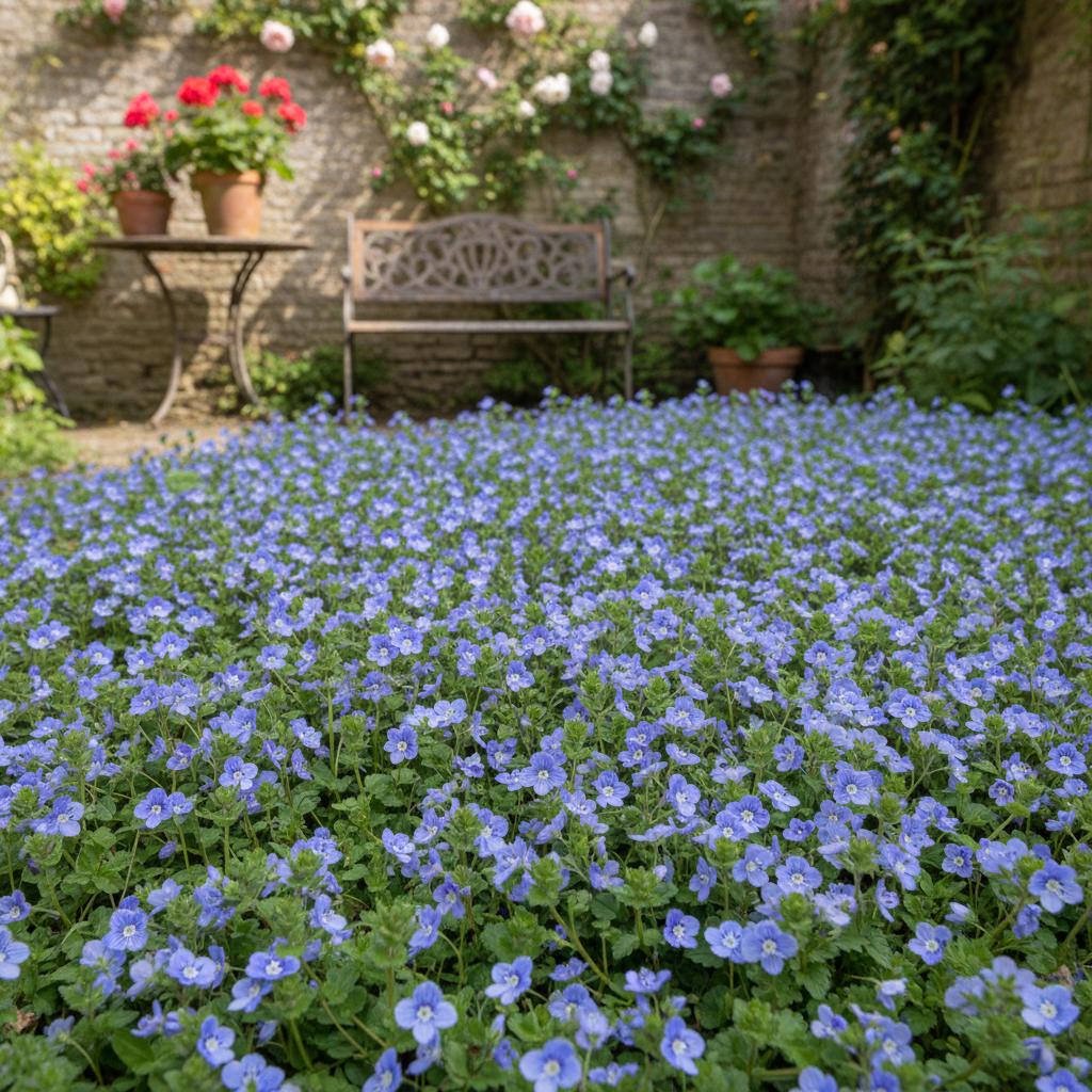 Veronica minore (Camedrio) (Veronica chamaedrys)