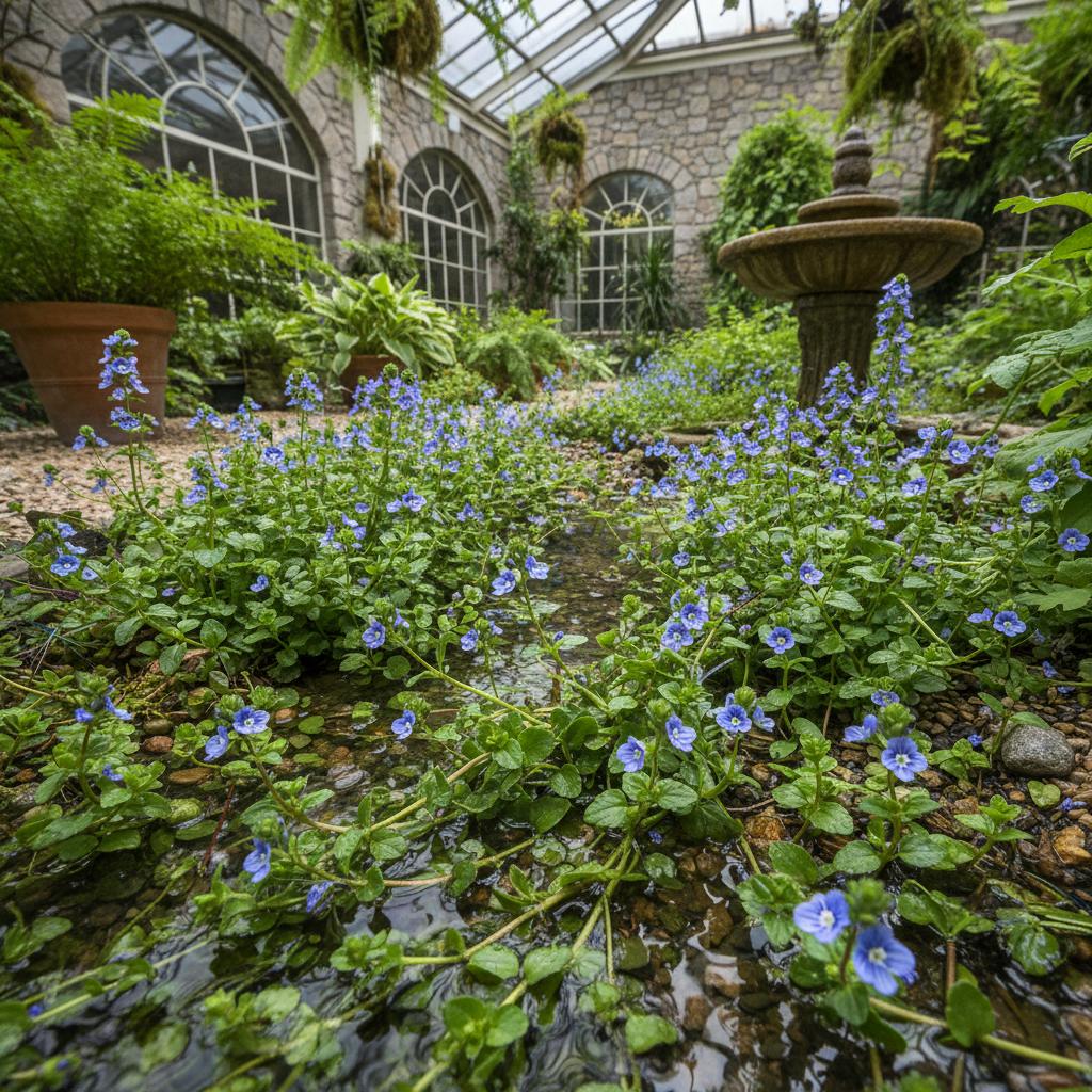 Beccabunga (Pianta dell'acqua) (Veronica beccabunga)