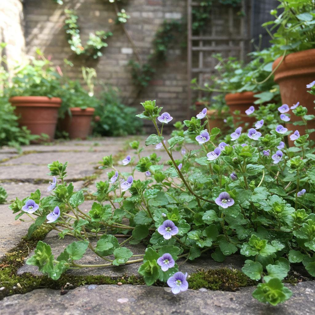 Efeu-Braunelle (Veronica hederifolia)