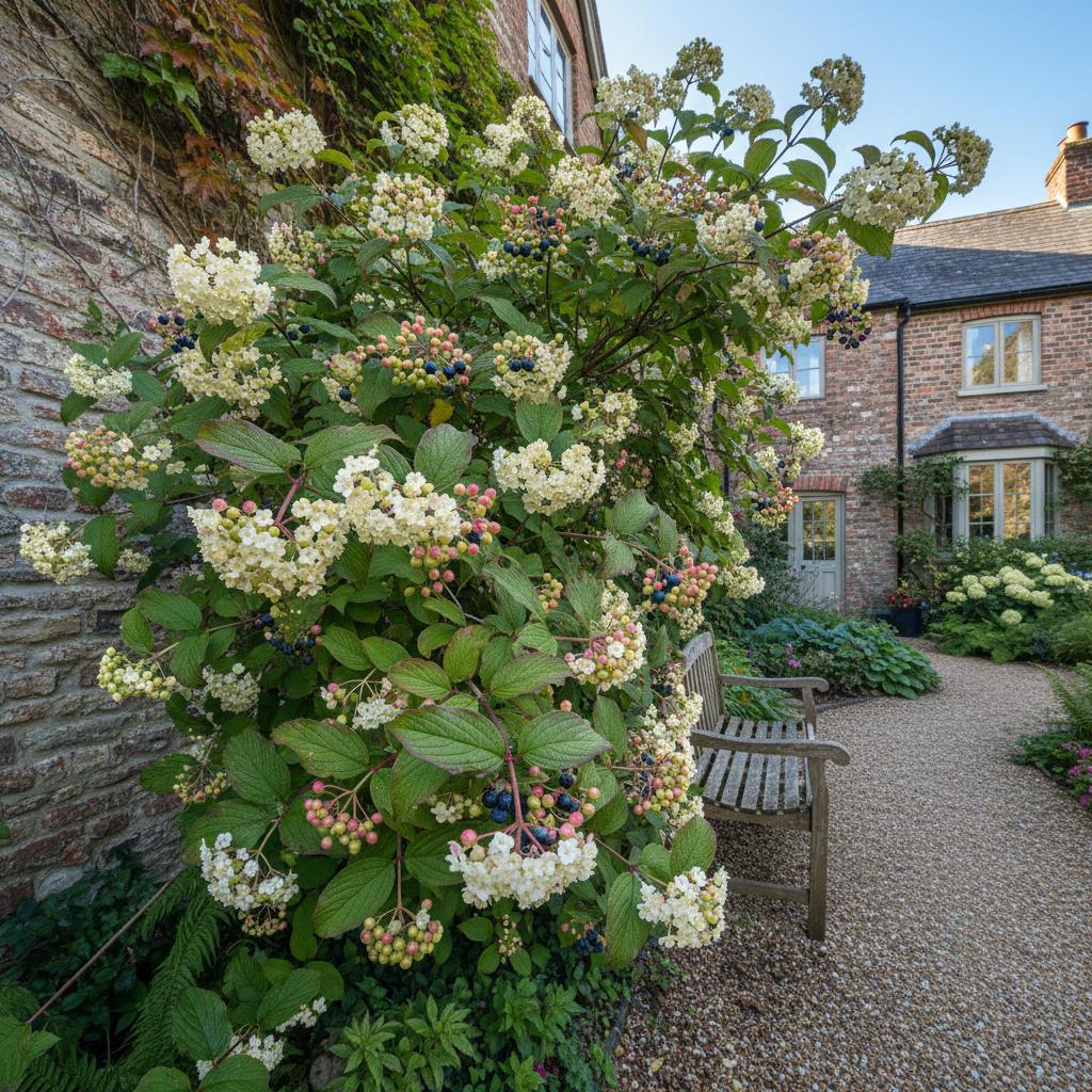 Scharlach-Schneeball (Viburnum nudum)