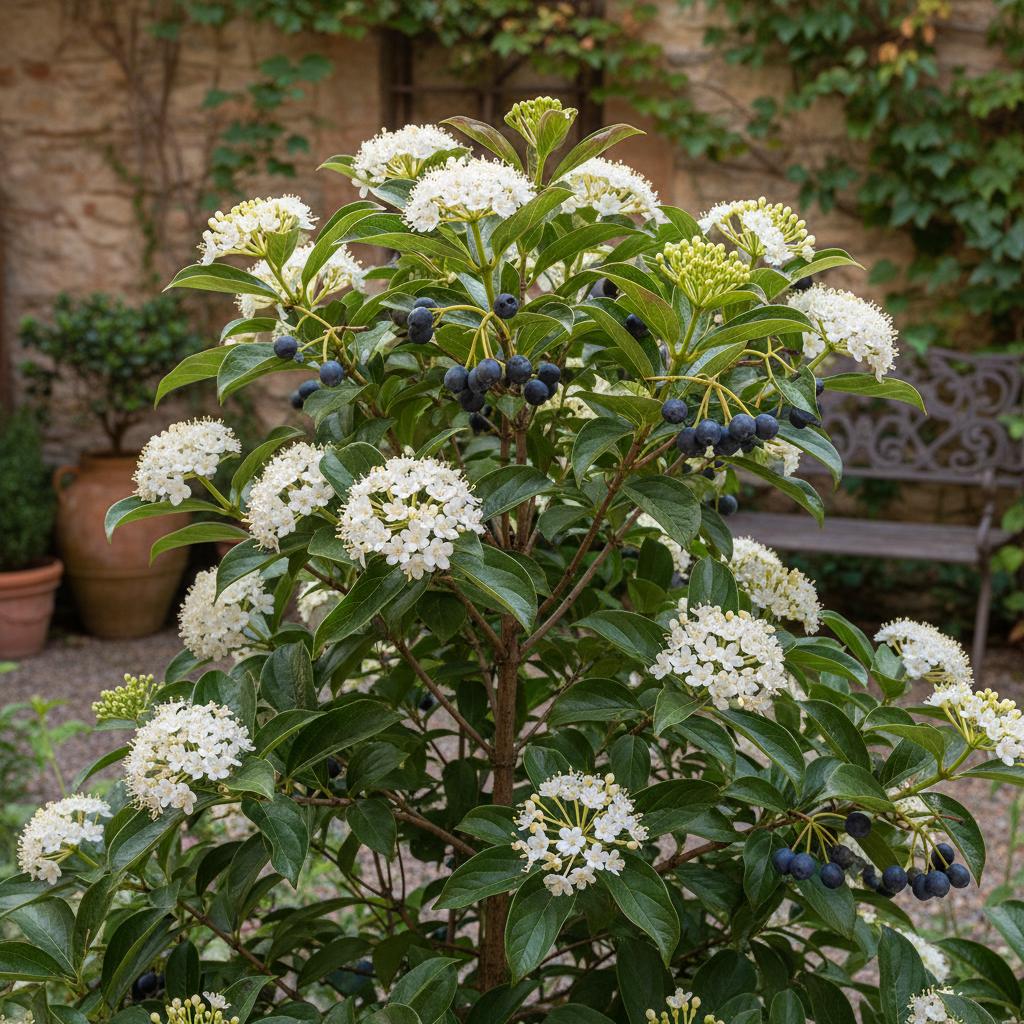 Laurustinus (Viburnum tinus)