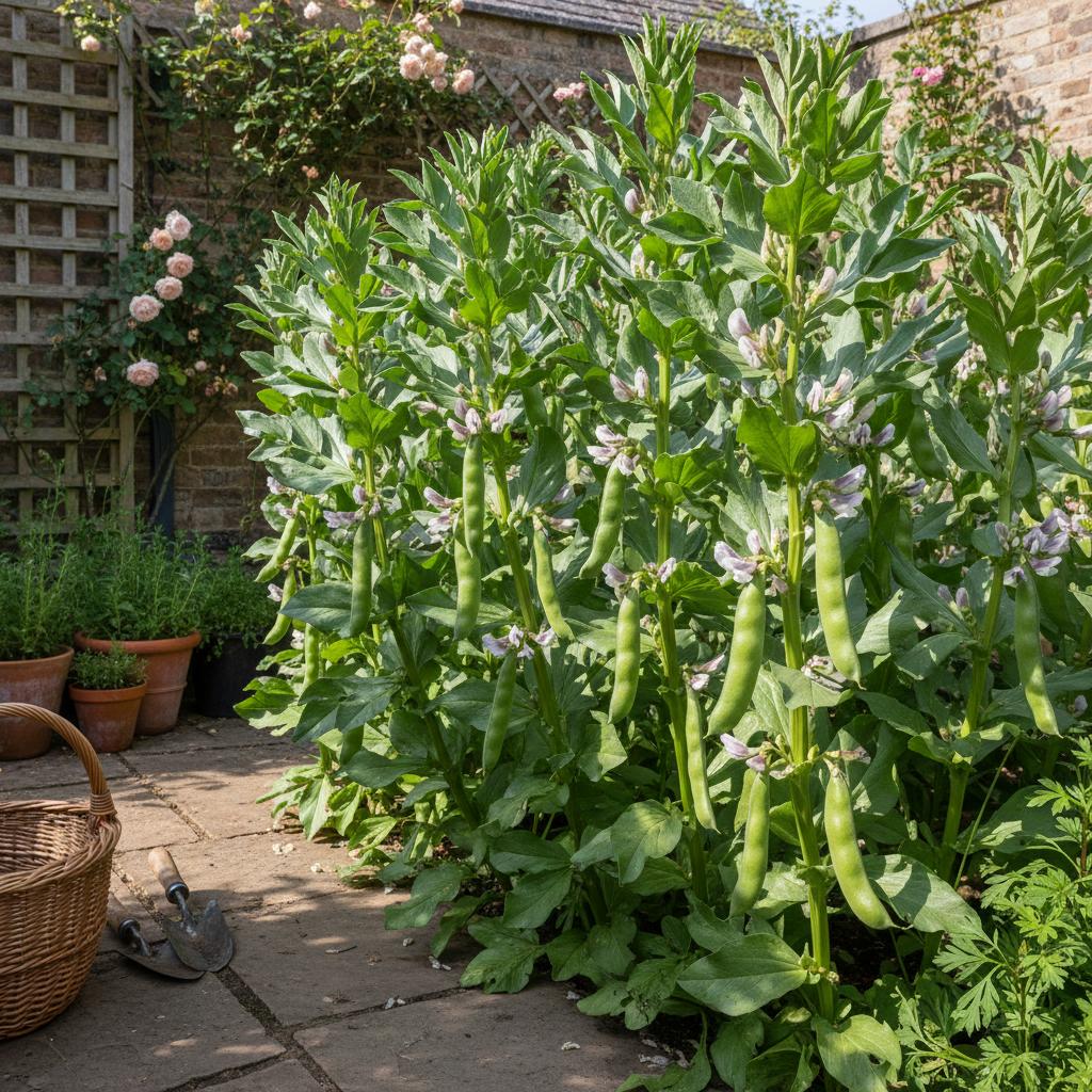 Ackerbohne (Vicia faba)