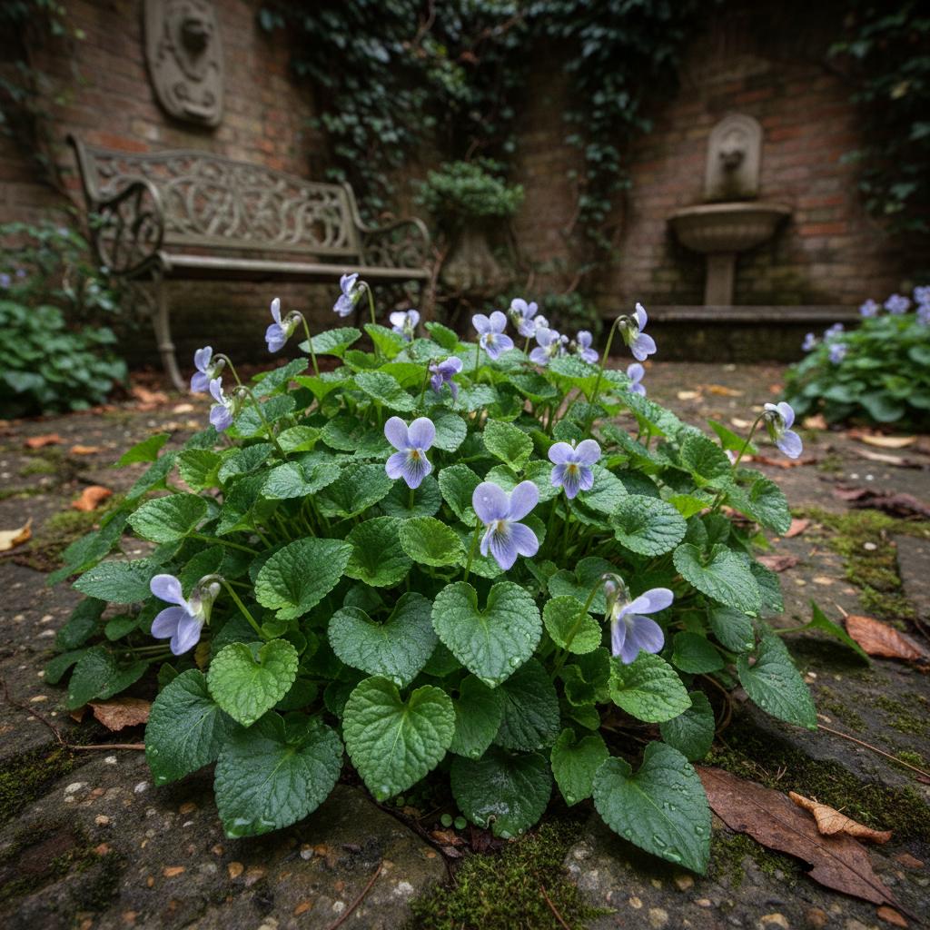 Melissenblättriges Veilchen (Viola melissifolia)