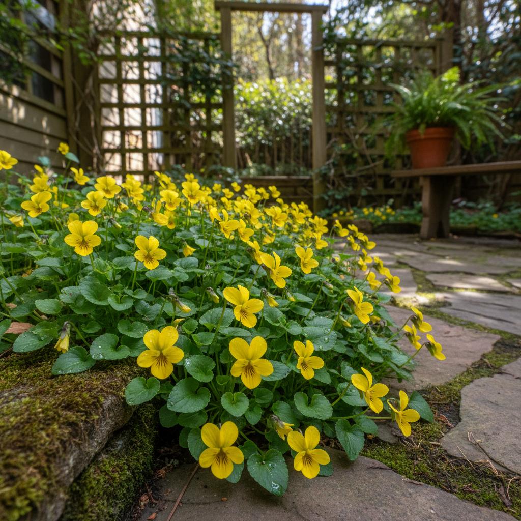 Gelbes Waldveilchen (Viola glabella)